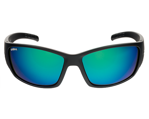 Spotters Chaos Matt Black Mens Performance Polarised Sunglasses