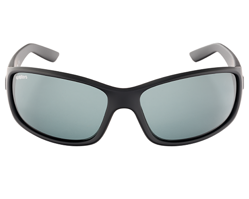 Spotters Combat Matt Black Frame Polarised Sunglasses
