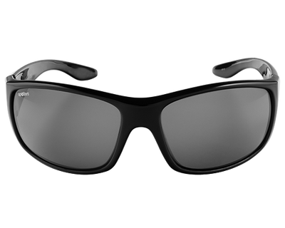 Spotters Cruiz Gloss Black Mens Performance Polarised Sunglasses