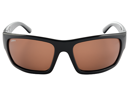 Spotters Freak Gloss Black Frame Polarised Sunglasses
