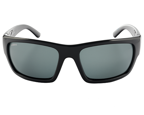 Spotters Freak Gloss Black Frame Polarised Sunglasses