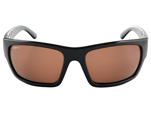 Spotters Freak Gloss Black Frame CR Copper Lens Sunglasses