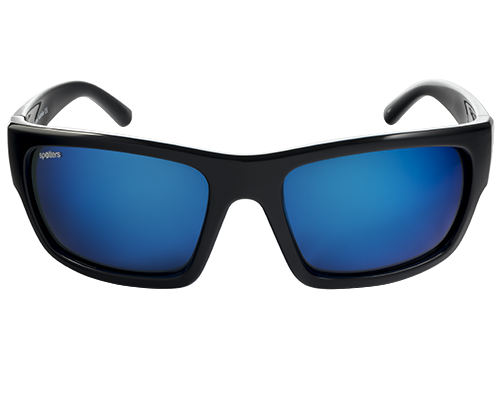 Spotters Freak Gloss Black Frame Polarised Sunglasses