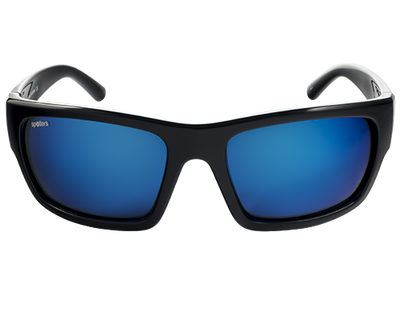 Spotters Freak Gloss Black Frame Polarised Sunglasses