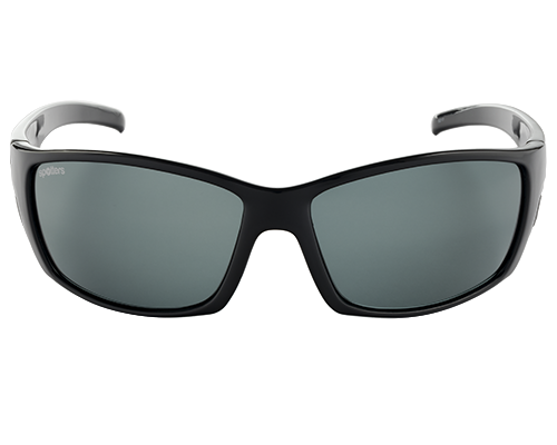 Spotters Fury Gloss Black Frame Polarised Sunglasses