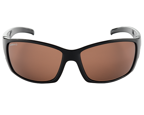 Spotters Fury Gloss Black Frame Polarised Sunglasses