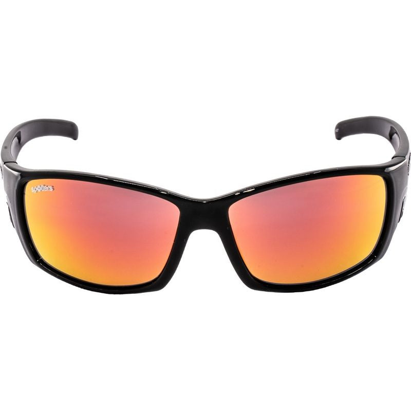 Spotters Fury Gloss Black Frame Polarised Sunglasses