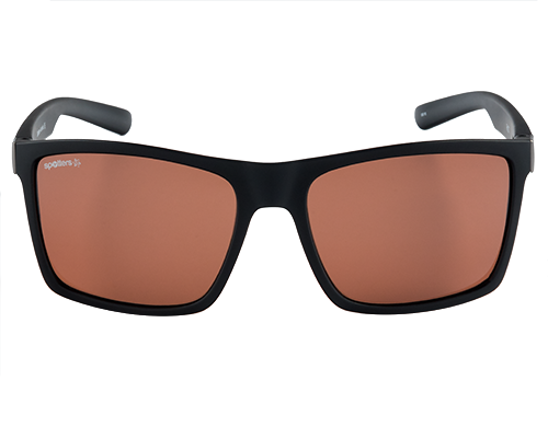 Spotters Riot Matt Black Mens Performance Polarised Sunglasses