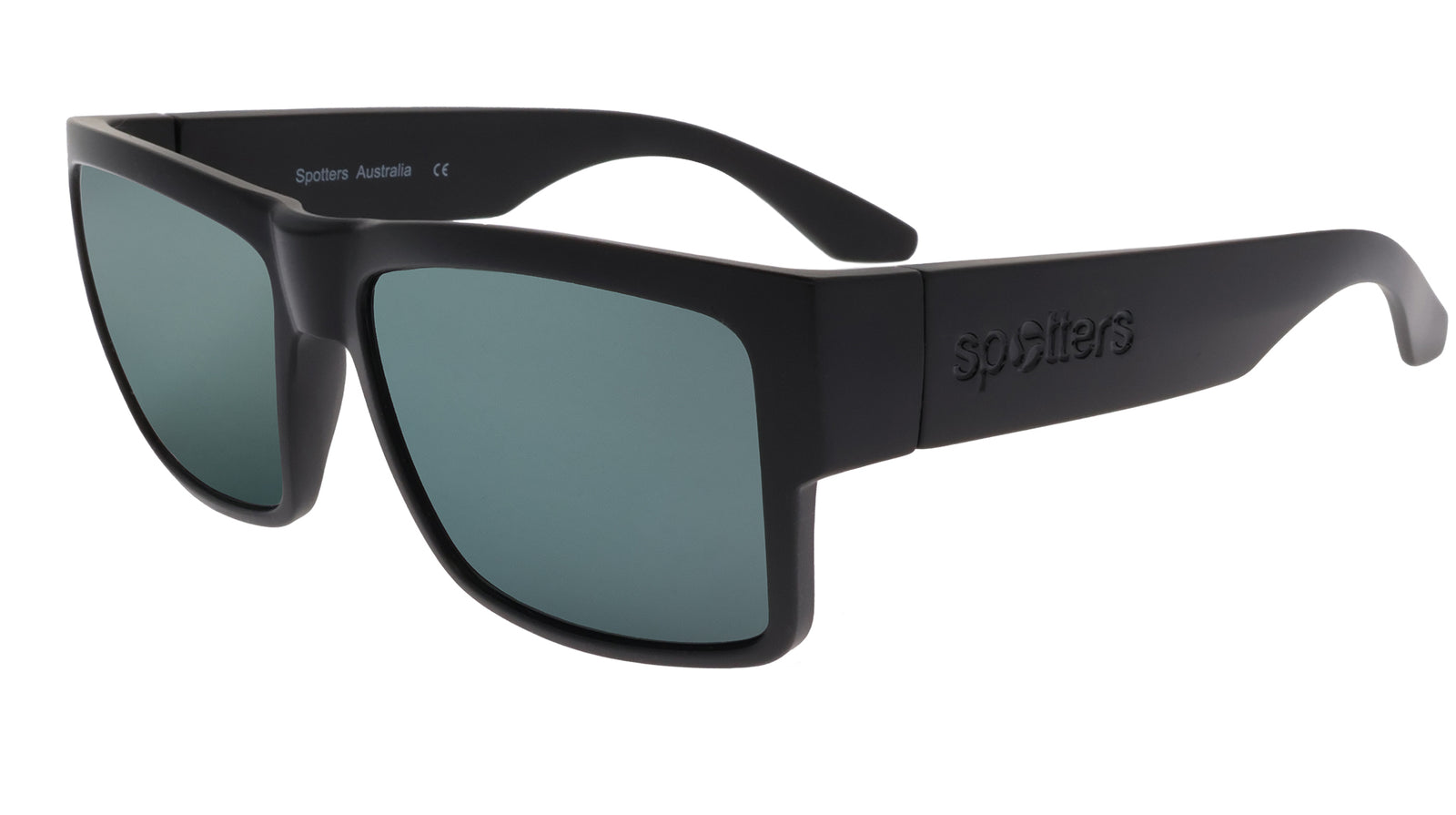 Spotters Striker Matt Black Sunglasses