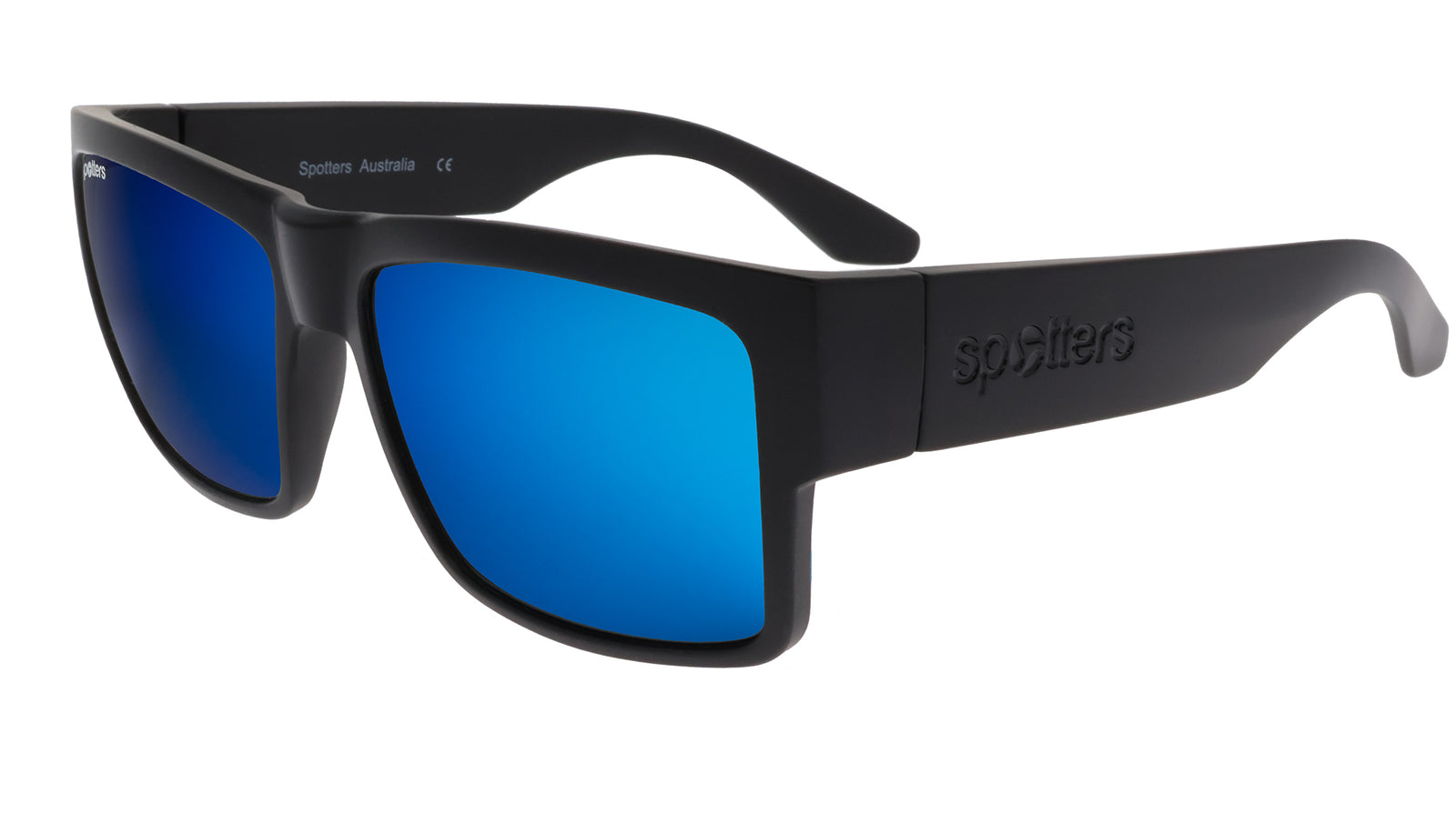 Spotters Striker Matt Black Sunglasses