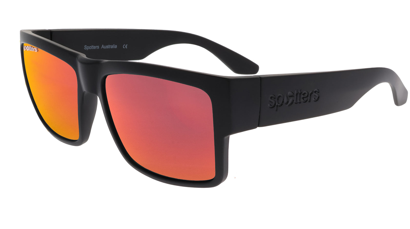 Spotters Striker Matt Black Sunglasses