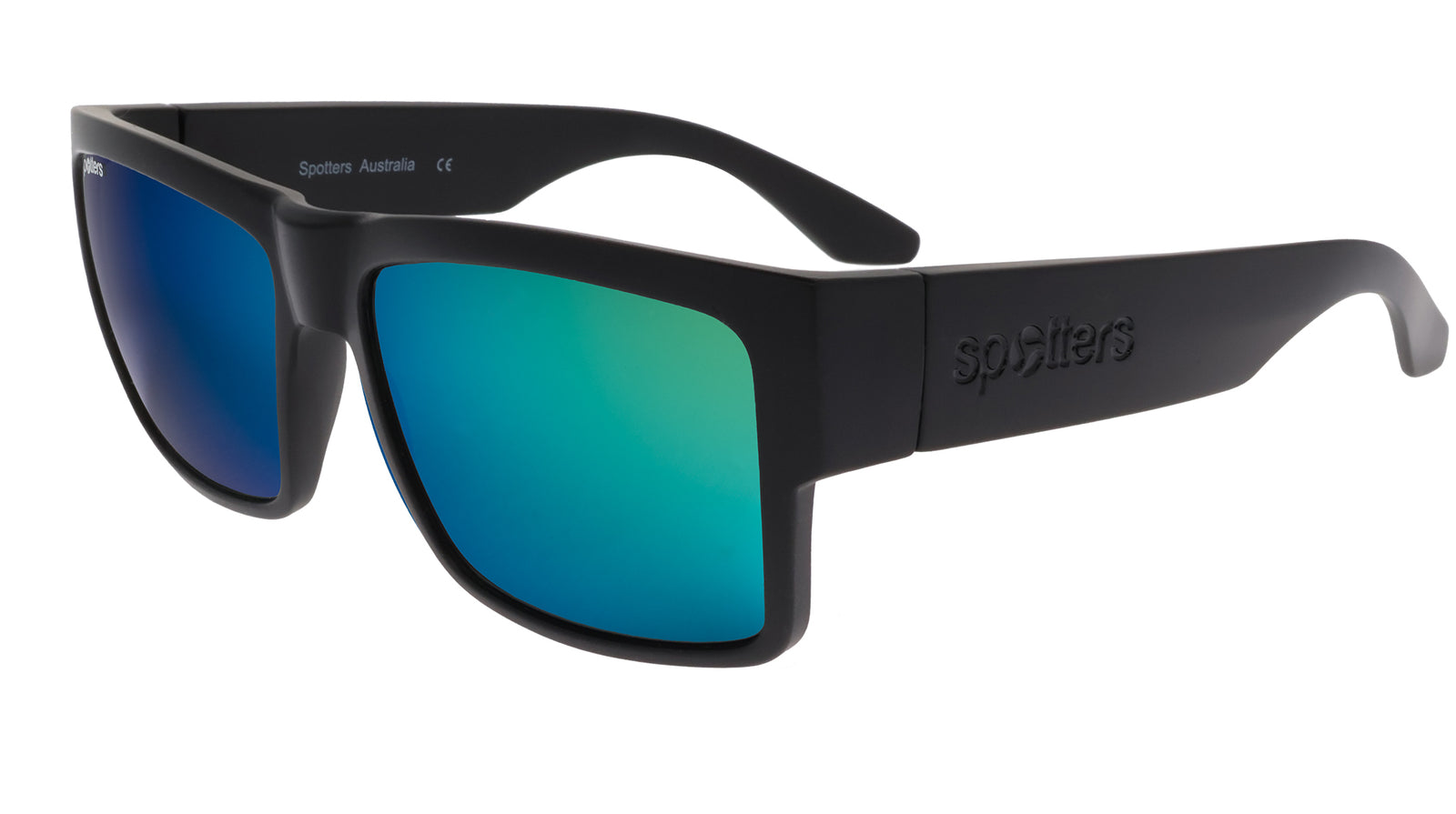 Spotters Striker Matt Black Sunglasses