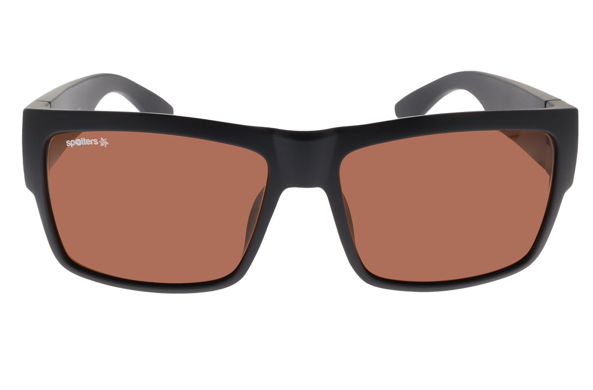 Spotters Striker Matt Black Sunglasses