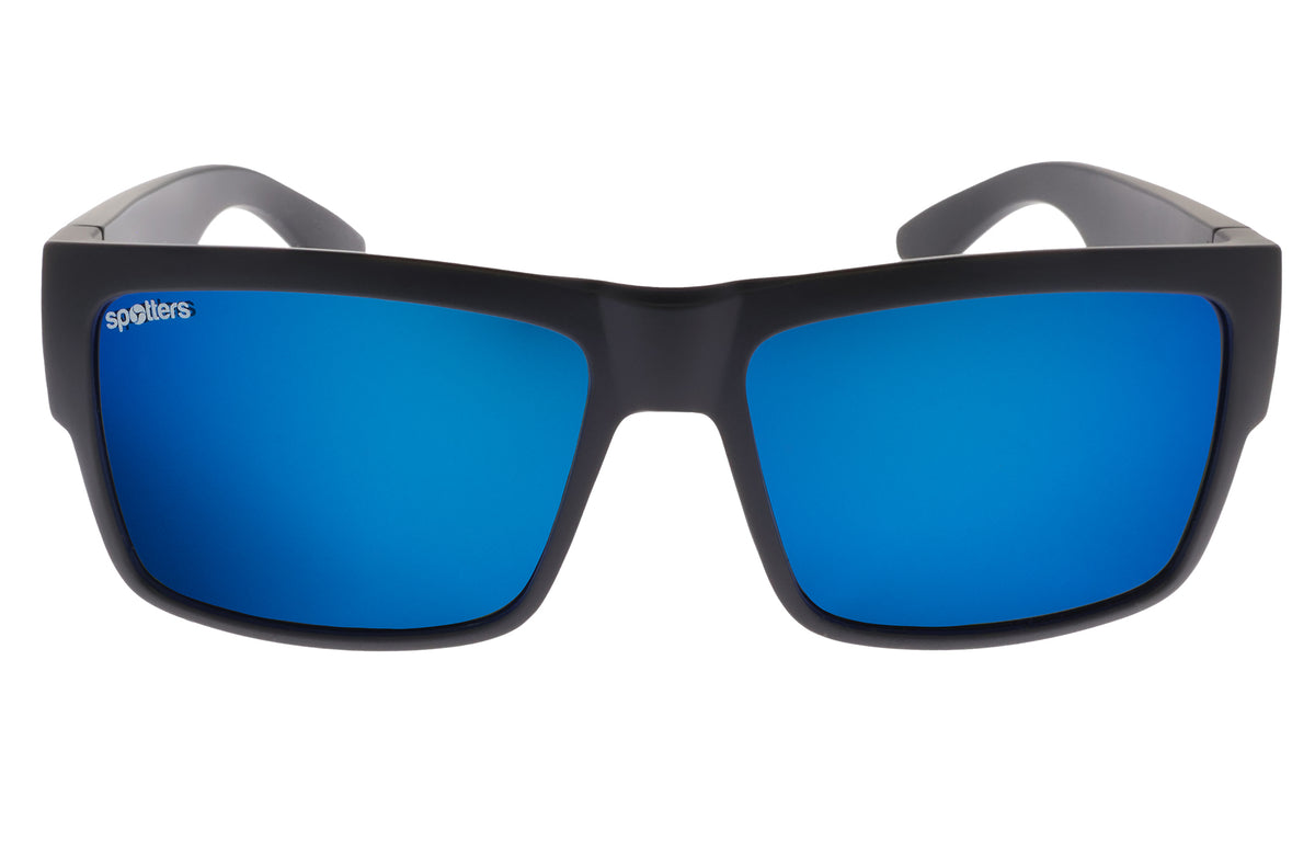 Spotters Striker Matt Black Sunglasses