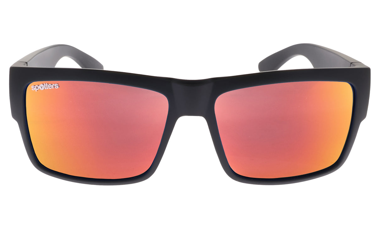 Spotters Striker Matt Black Sunglasses