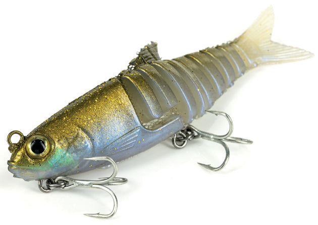 Molix Segmented Swim Shad 90 - Gold Herring