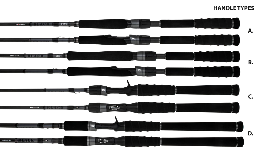 Daiwa 23 TD Black Baitcast Rod