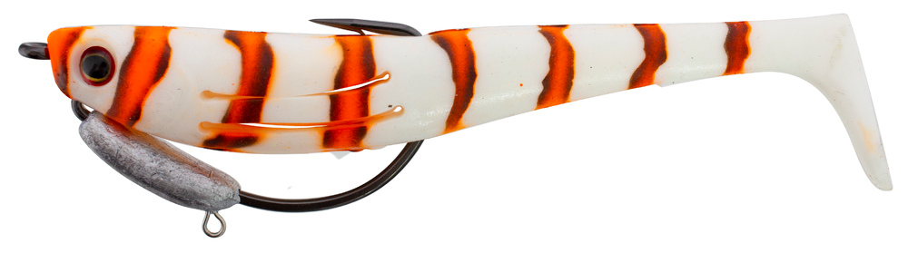 Zerek Flat Shad Pro 4.5 Inch Weedless Rigged Soft Plastic Lure
