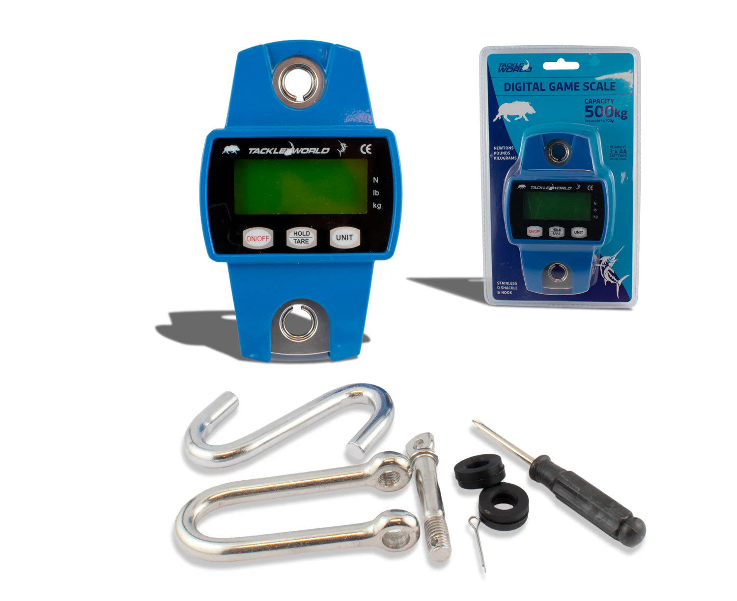 Optia Digital Crane Scale Blue 500kg