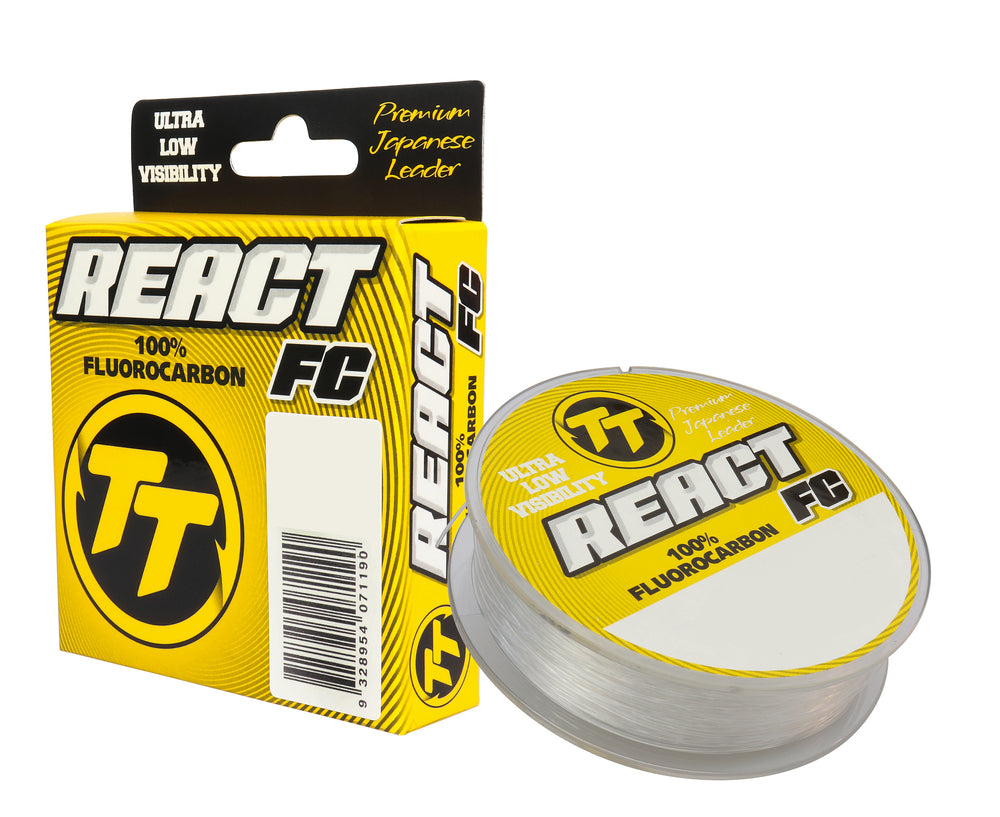 Tackle Tactics TT React Diamond FC Fluorocarbon Leader