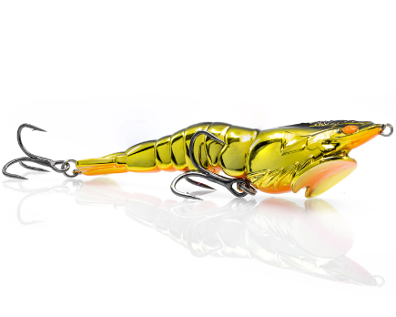Chasebaits Panic Prawn Surface Walker Lure 95mm
