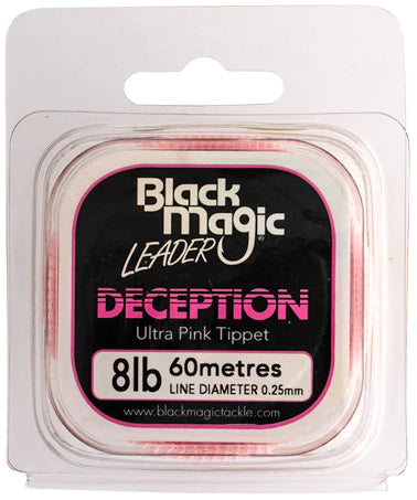 Black Magic Deception Tippet Leader Pink