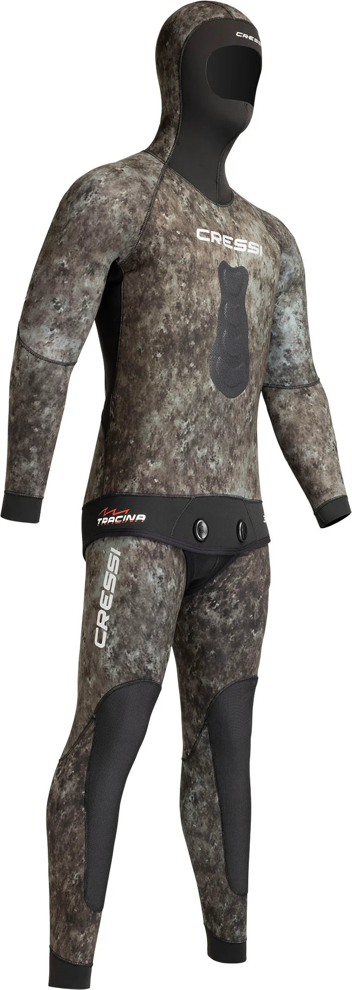 Cressi Tracina 3.5mm Two-Piece Mens Camo Wetsuit