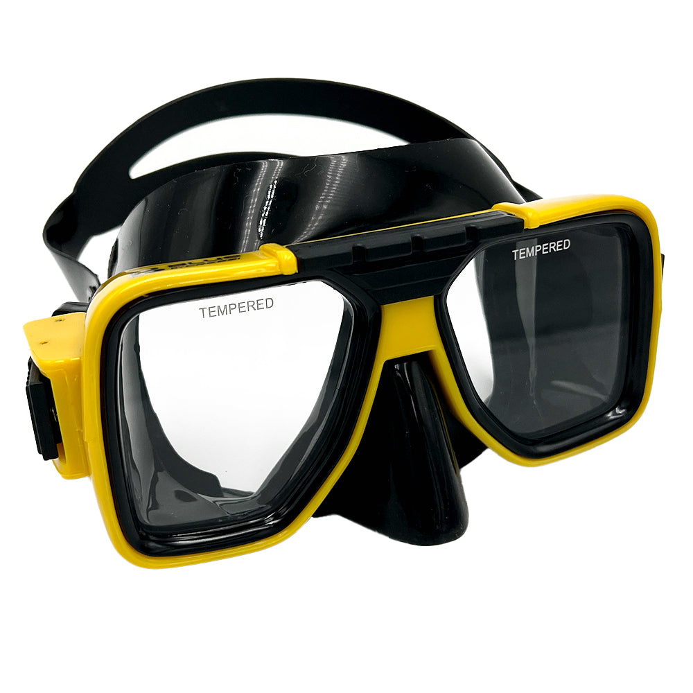 Cressi Tropical Dive Mask Black Yellow