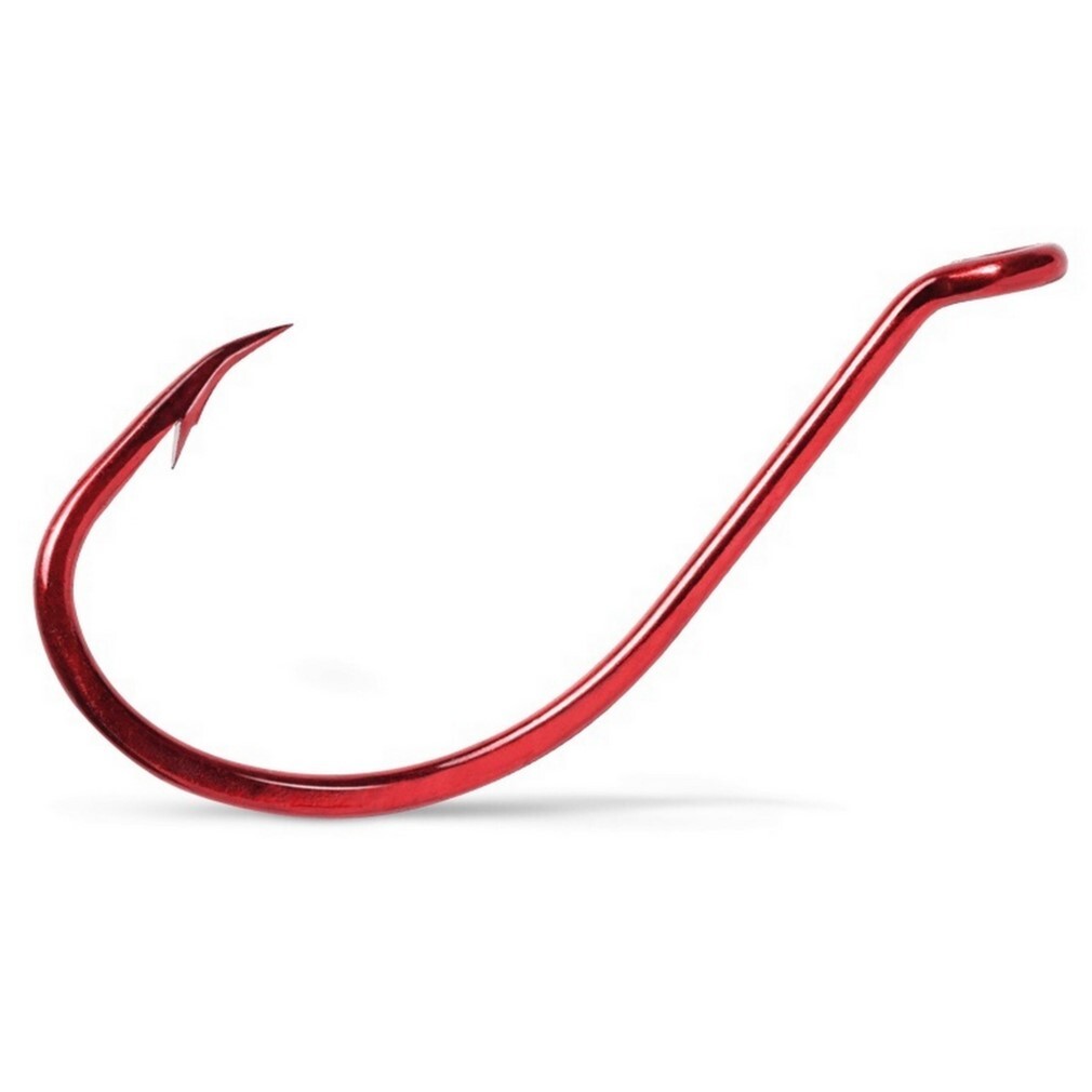 VMC 8299 Red Octopus Beak Hook Value Pack