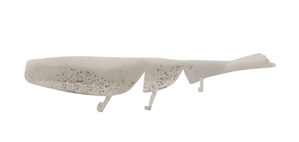 Daiwa Bait Junkie Prawn Soft Plastic Lure 3 Inch Whitebait - Discontinued Clearance