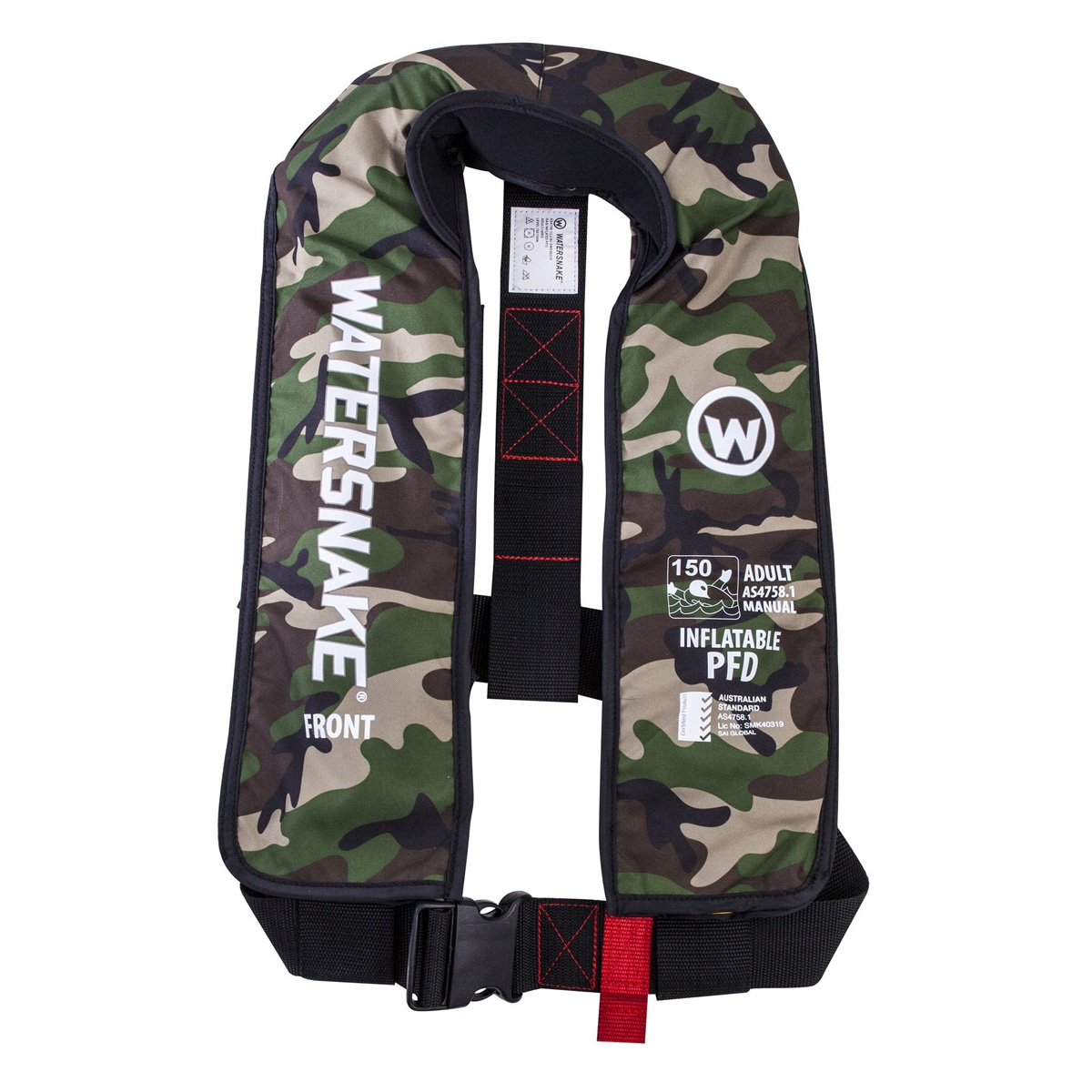 Watersnake V2 Inflatable PFD Life Jacket Vest