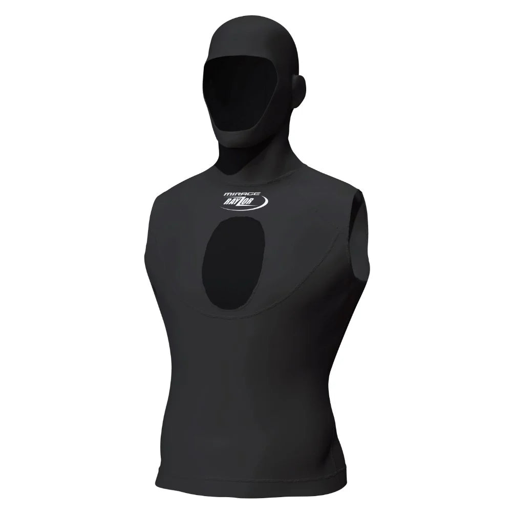 Mirage Rayzor Hooded Wetsuit Vest 3mm