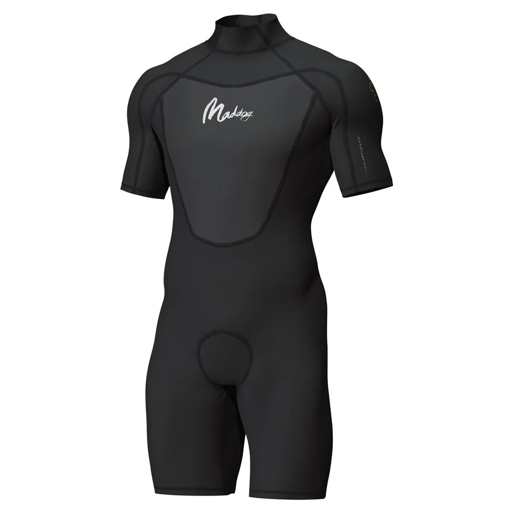 Mirage Maddog Superstretch Springsuit Wetsuit Mens 2mm Black