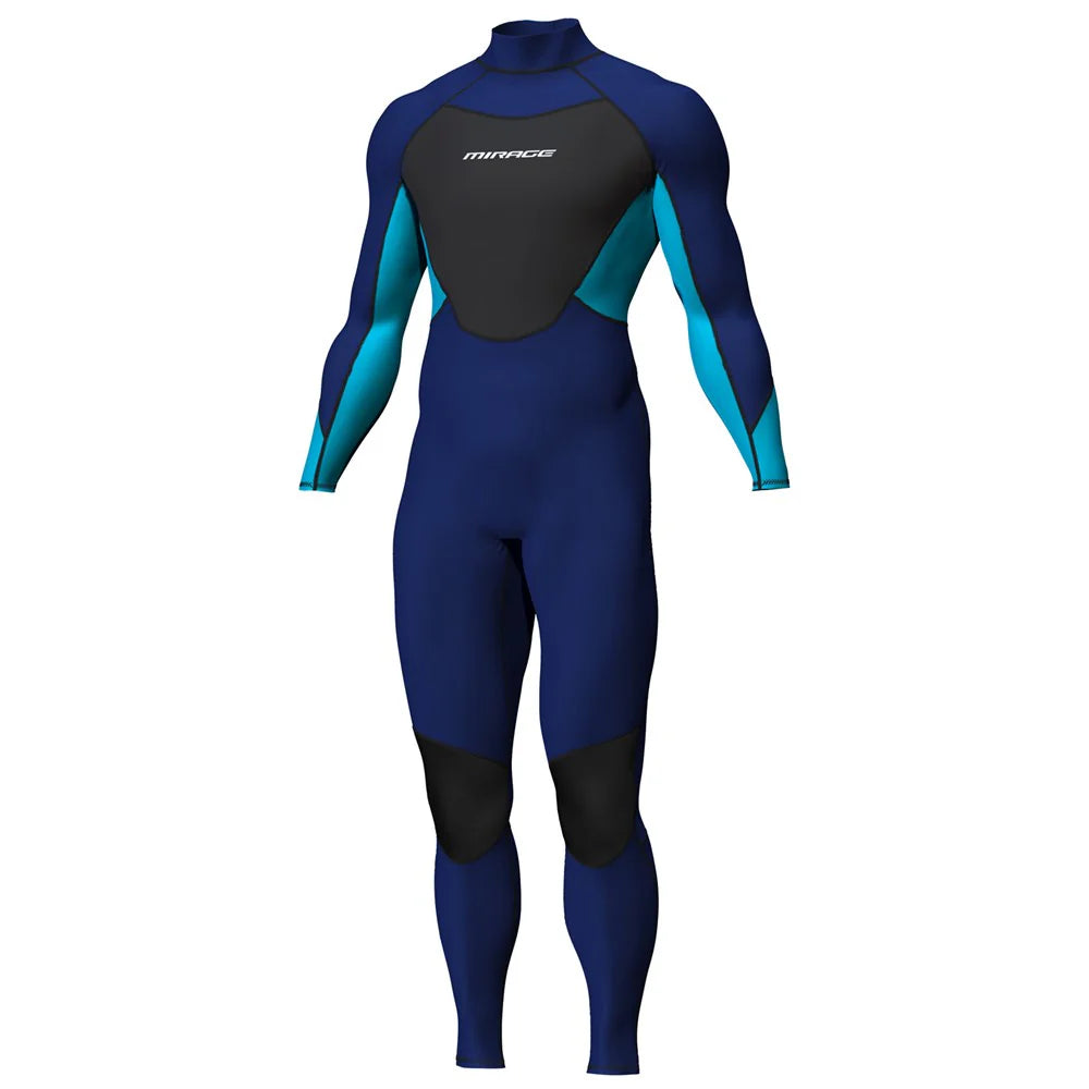 Mirage Mens 3/2mm Steamer Wetsuit Navy