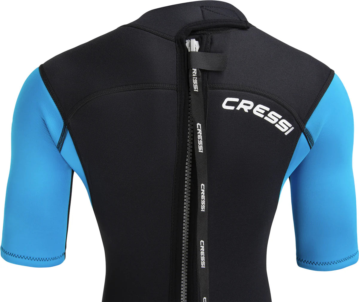 Cressi Med X Lady SS Shorty Wetsuit 2.5mm Black Aquamarine