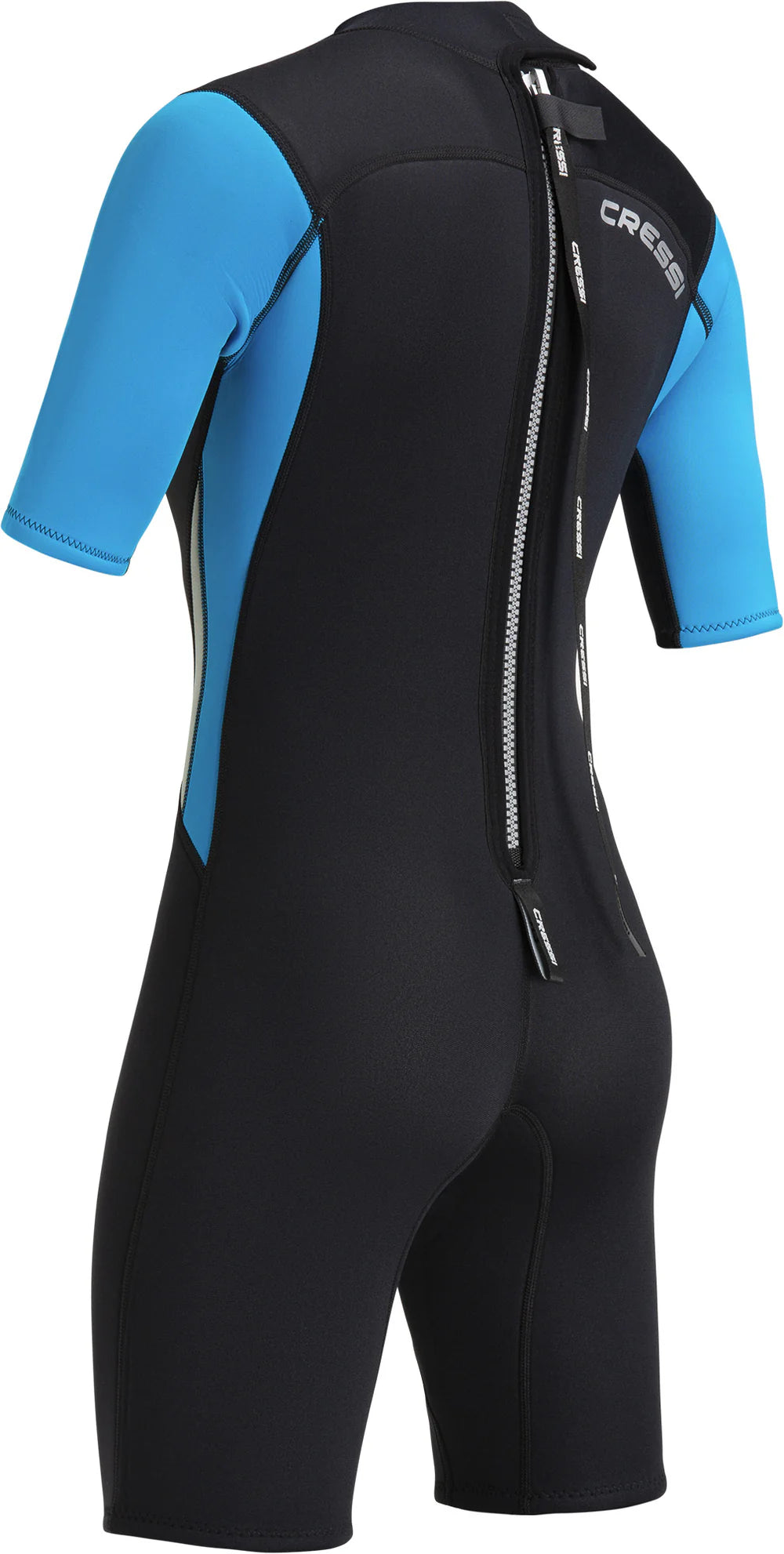 Cressi Med X Lady SS Shorty Wetsuit 2.5mm Black Aquamarine