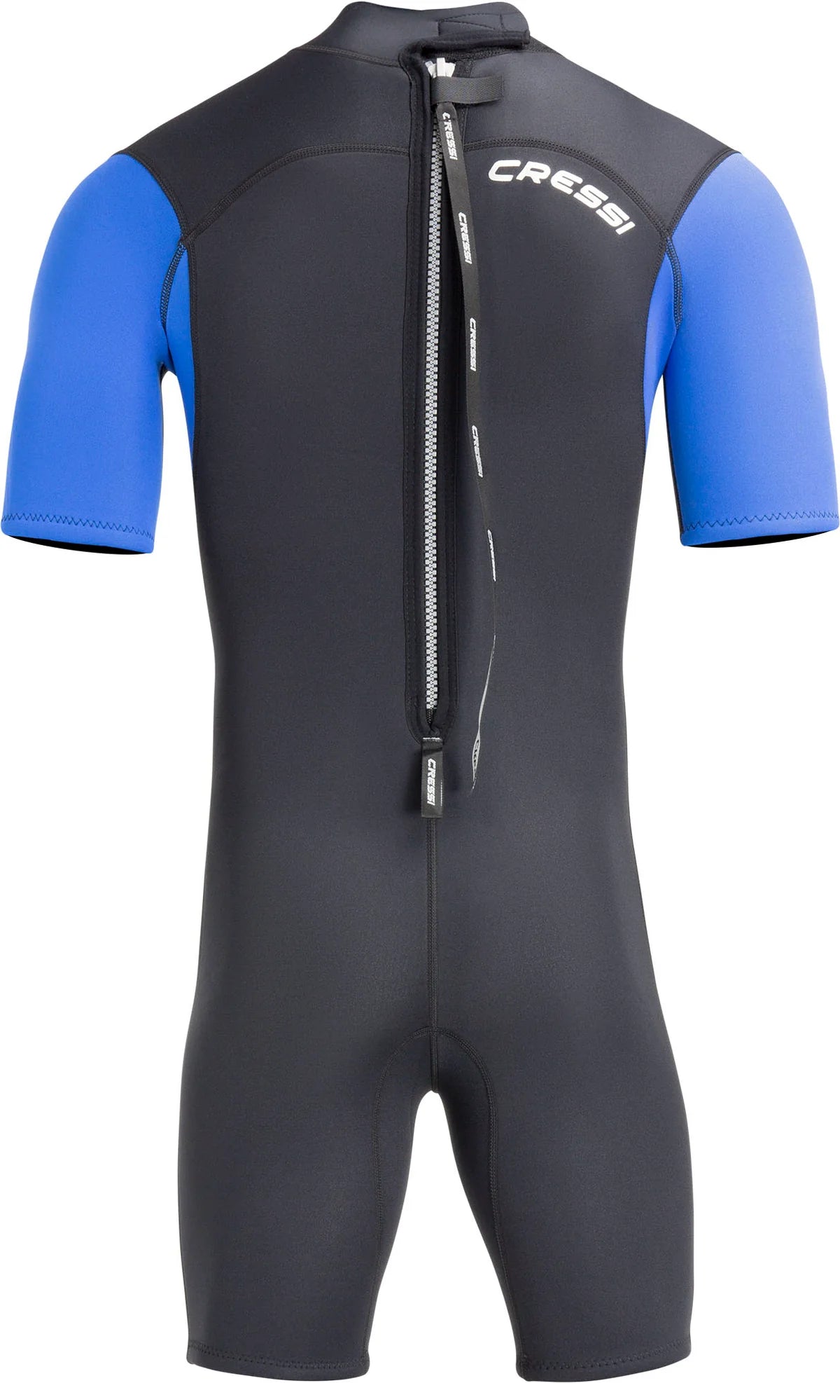Cressi Med X Man SS Shorty Wetsuit 2.5mm Black Blue