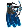 Cressi Agua Mask Snorkel Fin Set