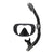 Mirage Infinity Dry Mask Snorkel Fin Set Black
