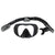 Mirage Infinity Dry Mask Snorkel Fin Set Black