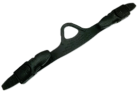 Cressi Generic Rubber Fins Straps With QR Buckle