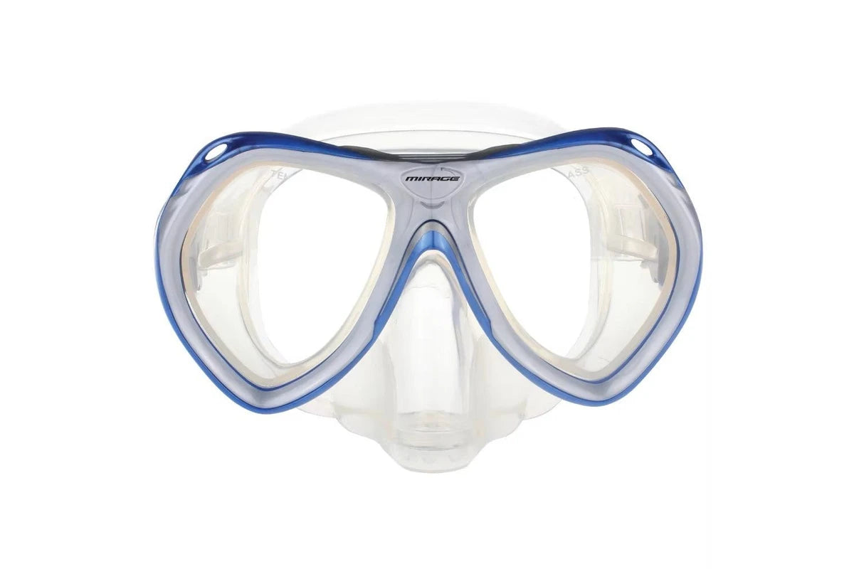 Mirage Crystal Junior Kids Snorkel Mask Blue
