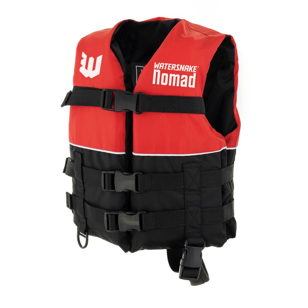 Watersnake Nomad Level 50 Red Life Jacket PFD Vest AS4758:2022