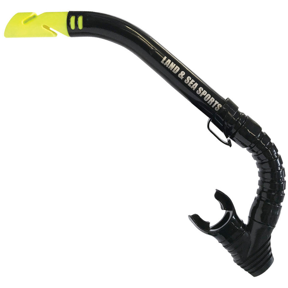 Land and Sea Clearwater Black Mirror Mask Snorkel Set