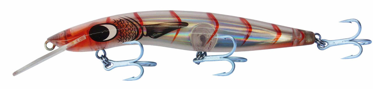 Classic Barra 120 Ghost Hard Body Lure +15