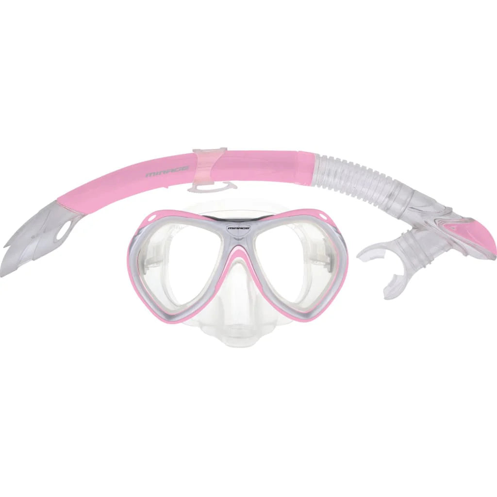 Mirage Crystal Jjunior Kids Mask Snorkel Set
