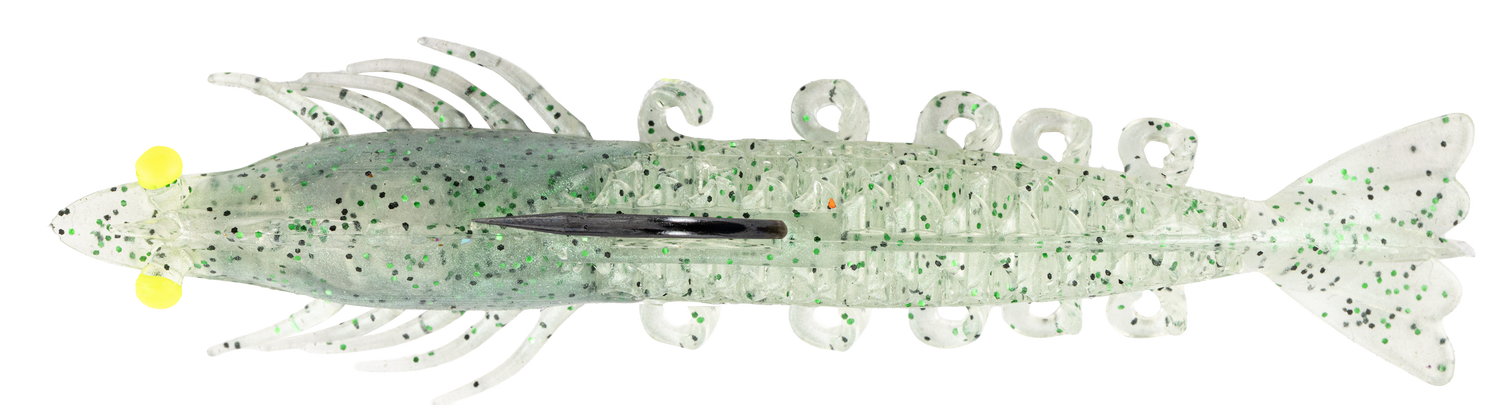 Berkley PowerBait Cull Shrimp - Garlic top view