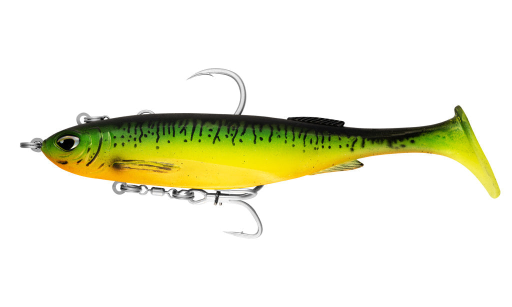 Nomad Design Live Ops Maniax Rigged Swimbait Soft Plastic Lure 8in