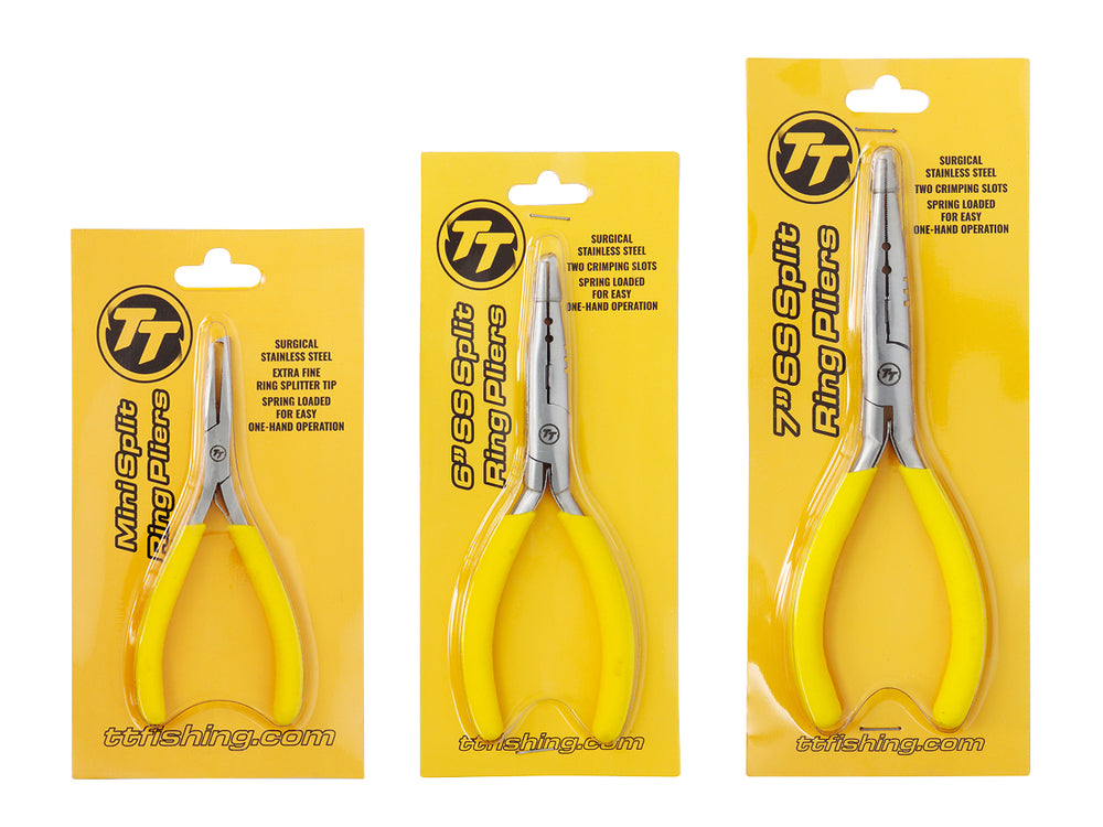 Tackle Tactics TT HD Stainless Split Ring Pliers