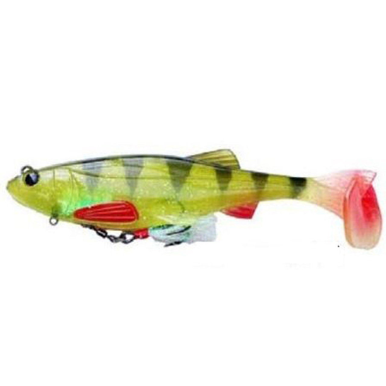 Biwaa Kapsiz HD Kast Soft Plastic Swimbait Lure Rigged 9in